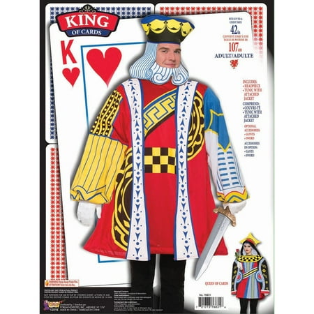 Halloween King Of Cards Adult Costume