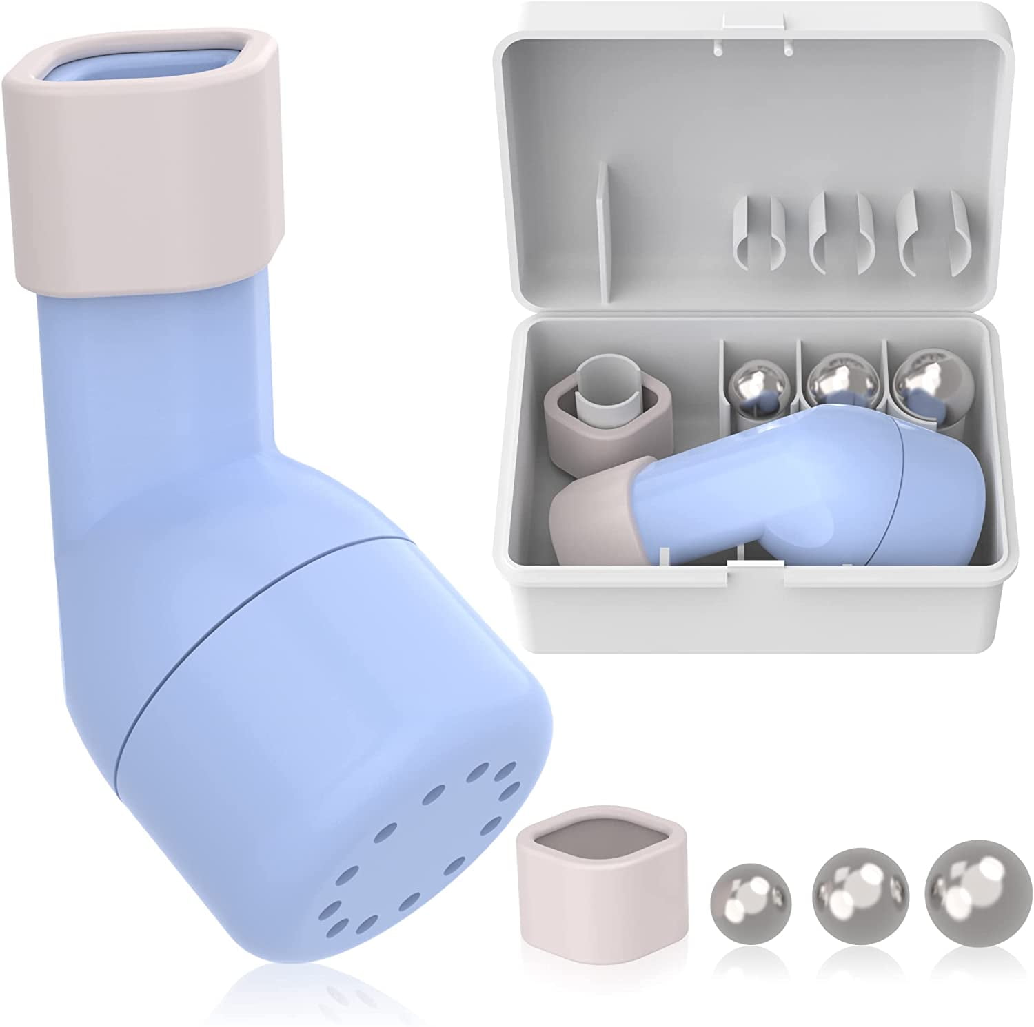 Breather Device Improve Sleep & Physical Performance Blue，Newest