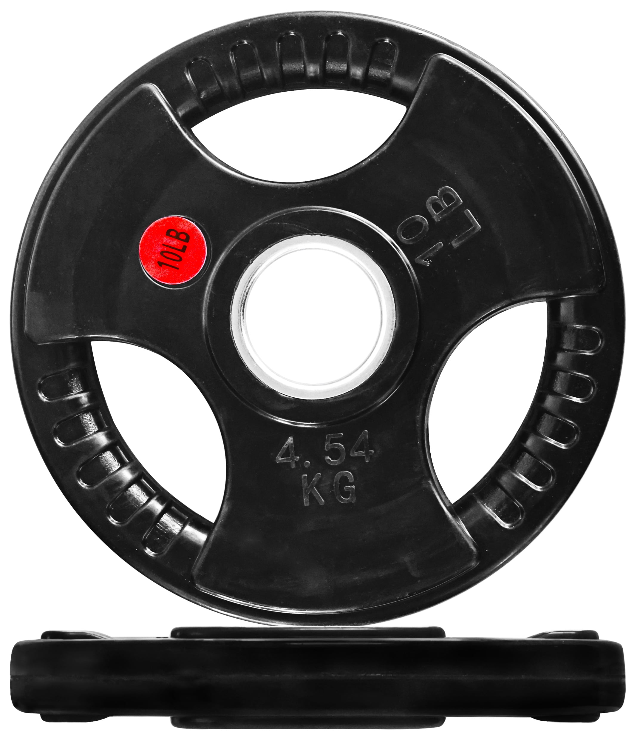 BalanceFrom Classic Cast Iron Weight Plates for Strength Training, 2