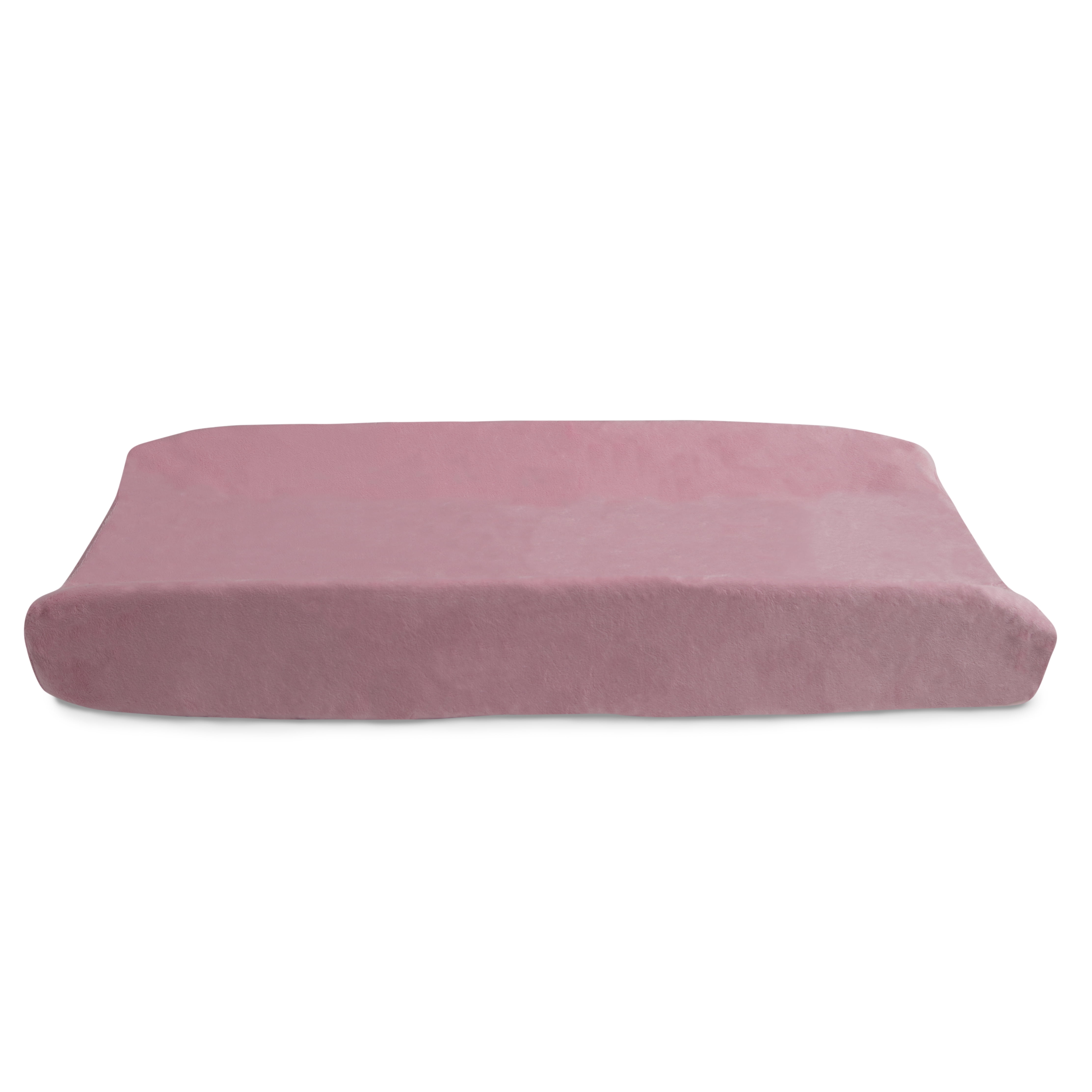 Delta Children Contoured Changing Pad with Plush Cover, Pink