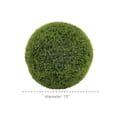 thumbnail image 4 of 15" Round Topiary Artificial Foliage Ball, by DecMode, 4 of 11