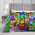 thumbnail image 3 of Sprunki Blanket,Game Cartoon Flannel Blanket,Soft Lightweight Warm Cozy Plush Air Conditioning Blanket for Camping, Sofa, Bed,Bedroom Home Decor Gift,Ship Next Day-50"x40", 3 of 8