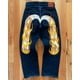 thumbnail image 3 of Pantalones vaqueros con estampado personalizado retro más vendidos Y2K para hombre, novedad de 2023, pantalones vaqueros rectos sueltos estilo punk hip hop gótico, ropa de calle para parejas, 3 of 5