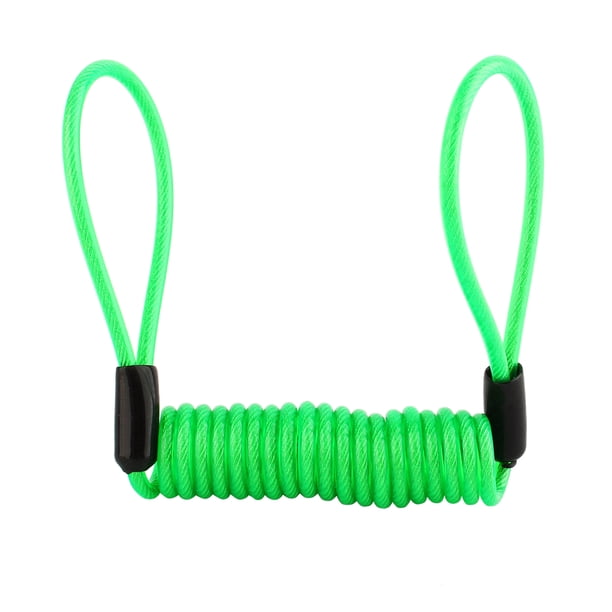 Cable de Bloqueo de Disco de Motocicleta, Cable de Recordatorio de Seguridad de Bloqueo de Disco de Alarma, Caja Fuerte Antirrobo para Motocicleta, Scooter, Bicictleta y MotoCleta