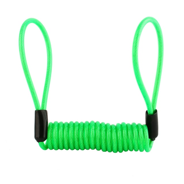 Cable de Bloqueo de Disco de Motocicleta, Cable de Recordatorio de Seguridad de Bloqueo de Disco de Alarma, Caja Fuerte Antirrobo para Motocicleta, Scooter, Bicictleta y MotoCleta