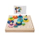 thumbnail image 5 of Herramientas de juego para niños, juego de engranajes entrelazados, bloques de construcción, juguetes de construcción para niños de aprendizaje, 5 of 9