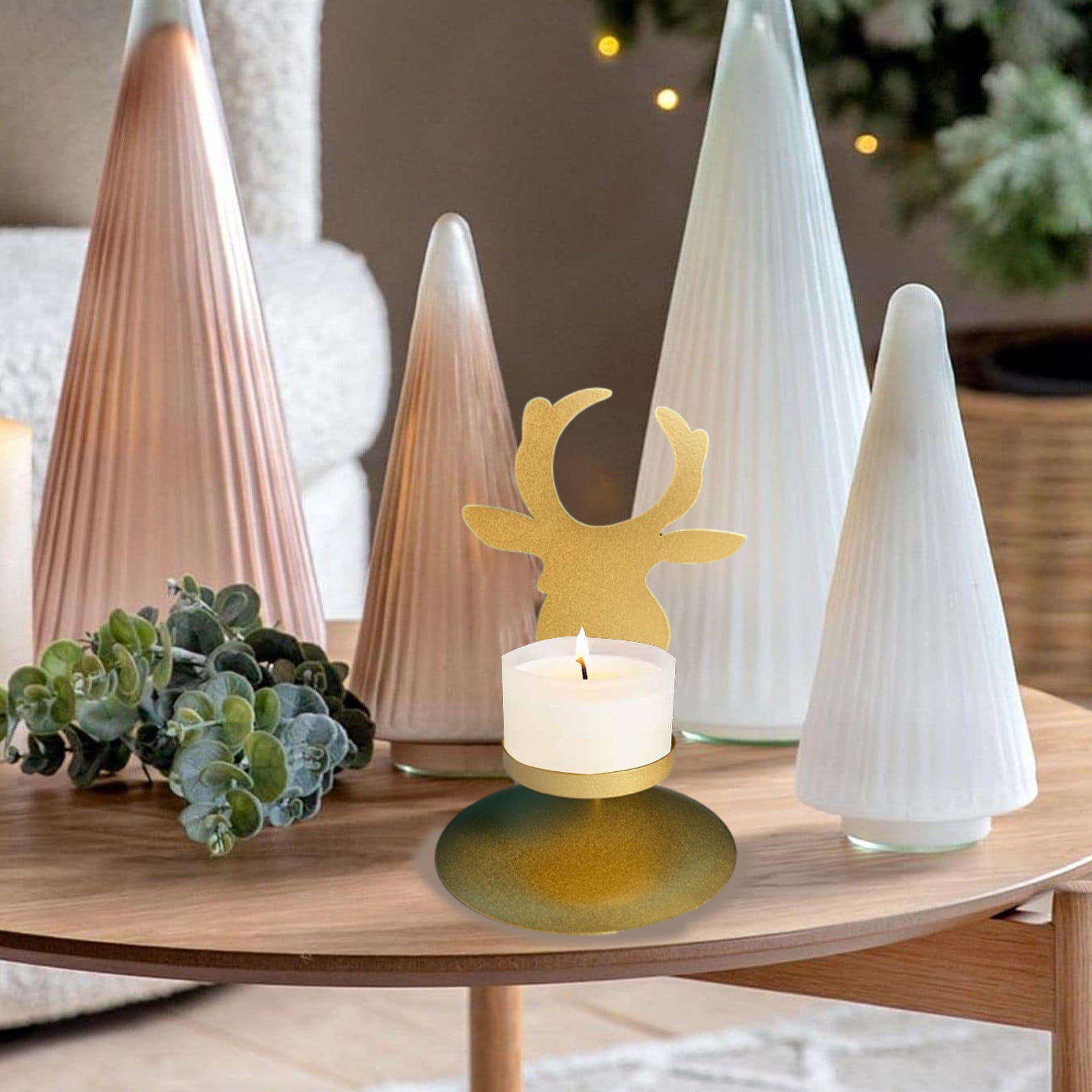 6 Pièces Bougeoir Bougie Votive Support De Bougie Chauffe-Plat De