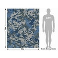 thumbnail image 3 of Rwraps Blue Camouflage Spruce Multicam Gloss Vinyl Film Wrap 59in x 29ft Vinyl Vehicle Car Film, 3 of 9