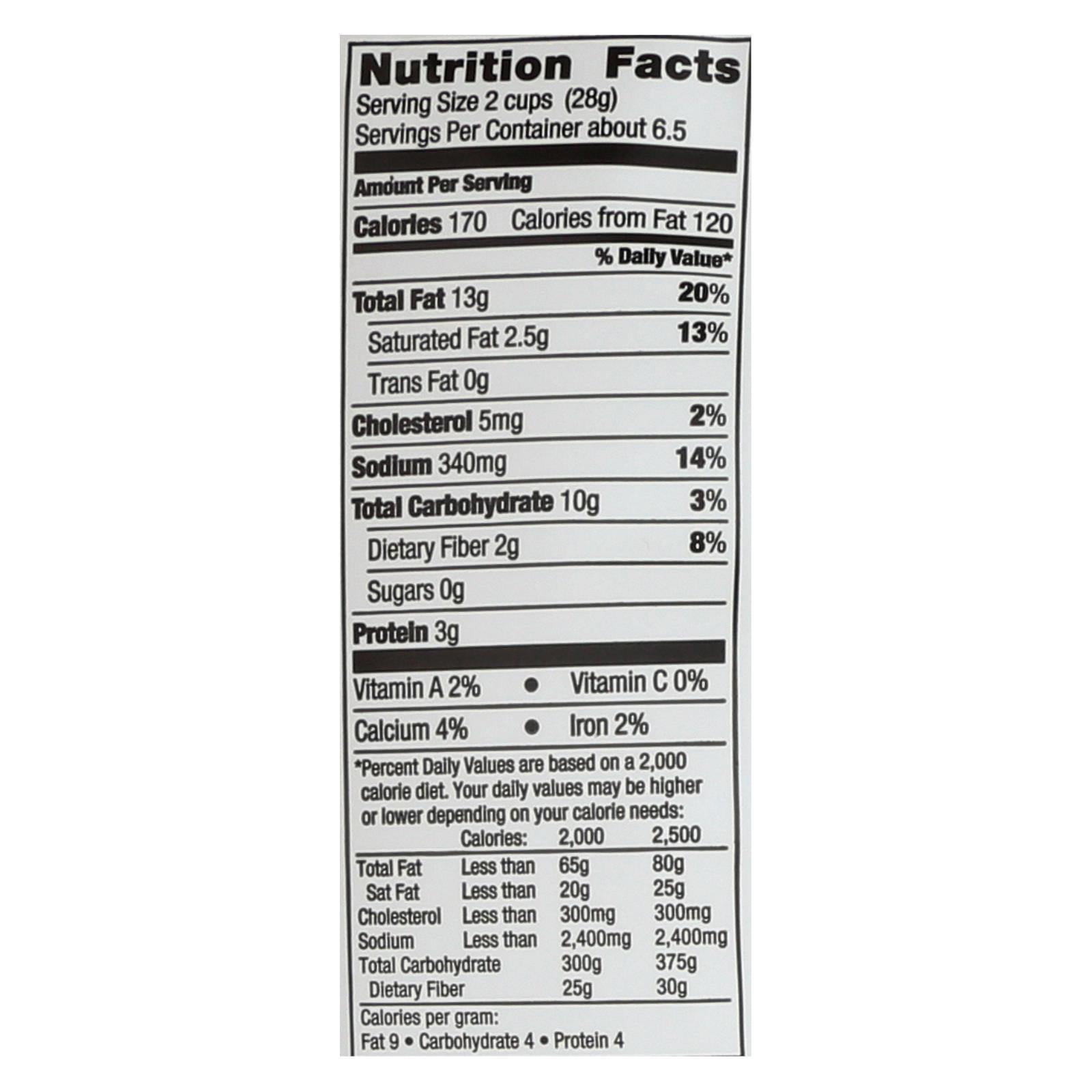 GH Cretors Popcorn Cheddar Cheese 6.5 oz (Pack Of 12)