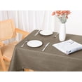 thumbnail image 5 of Unique Bargains 1 Paquet Nappe Rectangulaire, Nappe en Lin Lavable Résistante aux Plis pour Table de Salle à Manger Café 130x200cm, 5 of 5