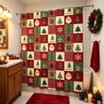 thumbnail image 7 of Christmas Bathroom Curtain 70.9x59.1in Waterproof Polyester, Holiday Shower Curtain with Hooks for Home Guest Bath Decor by MPOISVA, 7 of 7