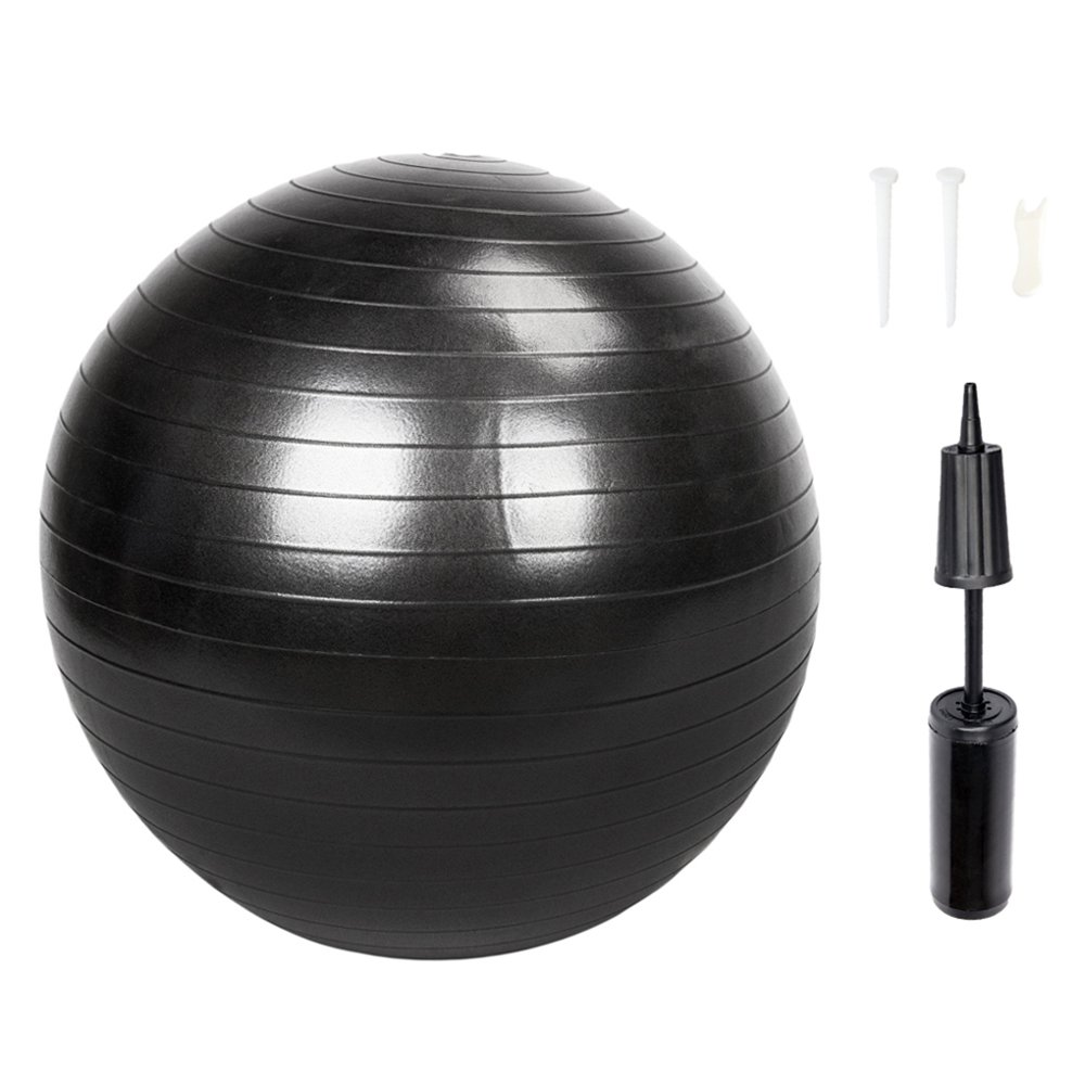 Exercise Ball (Multiple Sizes) for Fitness, Stability, Balance and Yoga