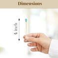 thumbnail image 2 of ZIKANI Blue Tip Matches 4 Inch Match Refill and Striker 100 Long Matches Short Matches Wooden Matches Bulk Matches Decorative Matchsticks Safety Matches for Cloche Jar Box Fireplace (Blue), 2 of 3