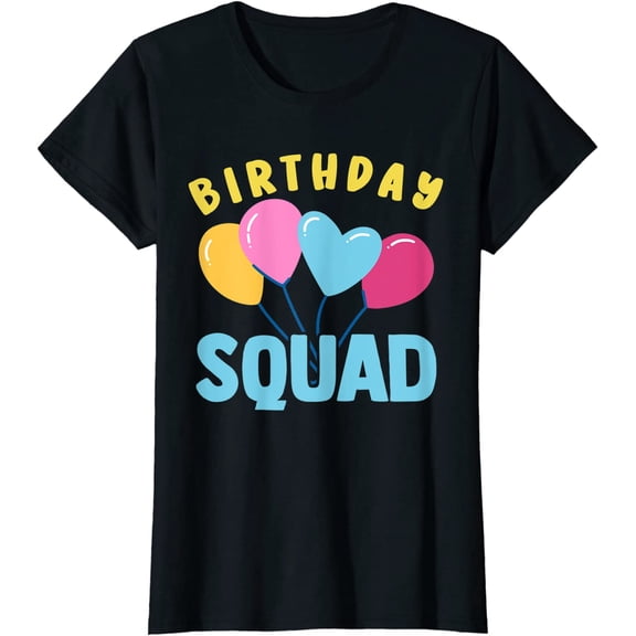 Birthday Squad Team Birthday Party Birthday Crew T-Shirt