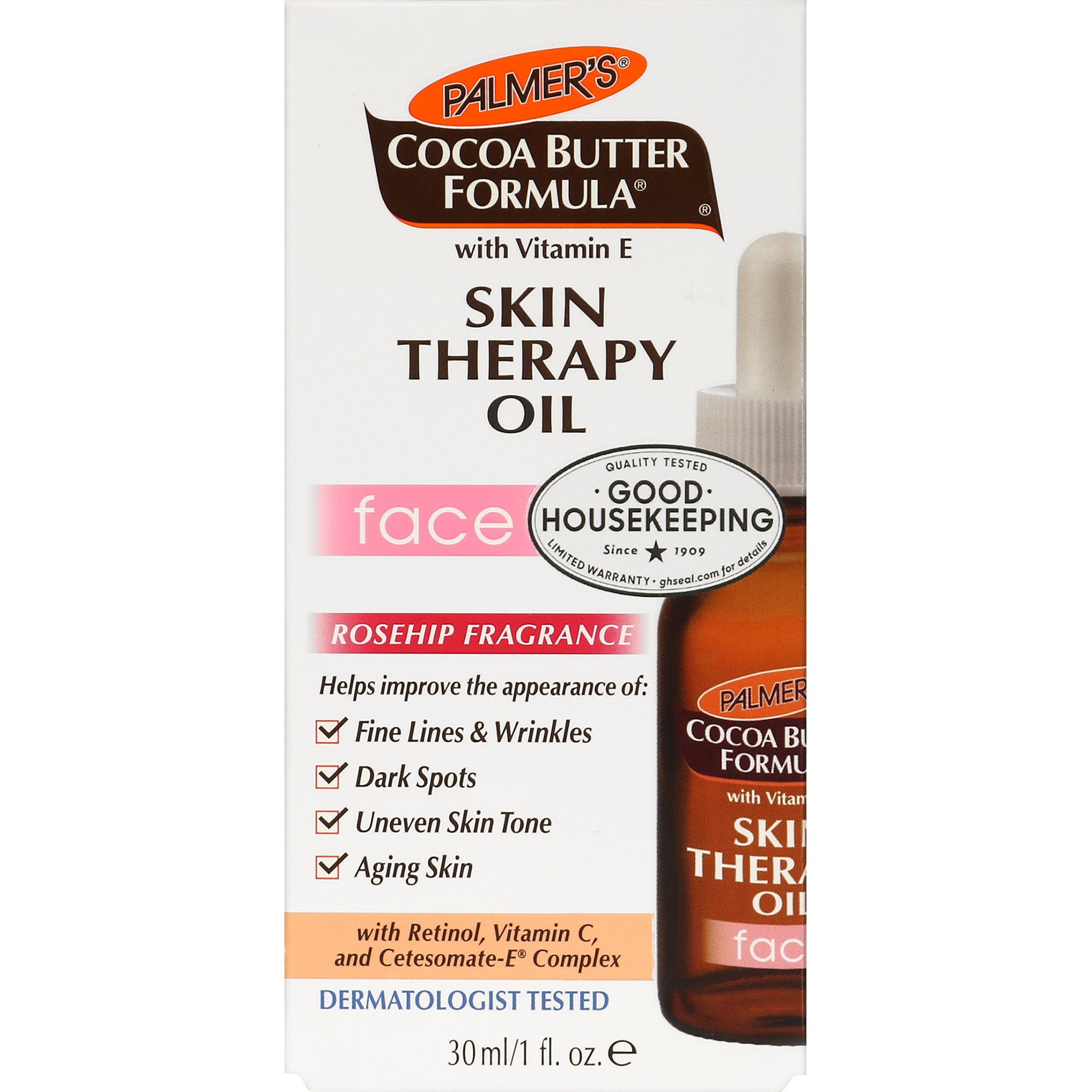 Palmer S Cocoa Butter Formula Skin Therapy Oil Face 1 Fl Oz Walmart Com Walmart Com