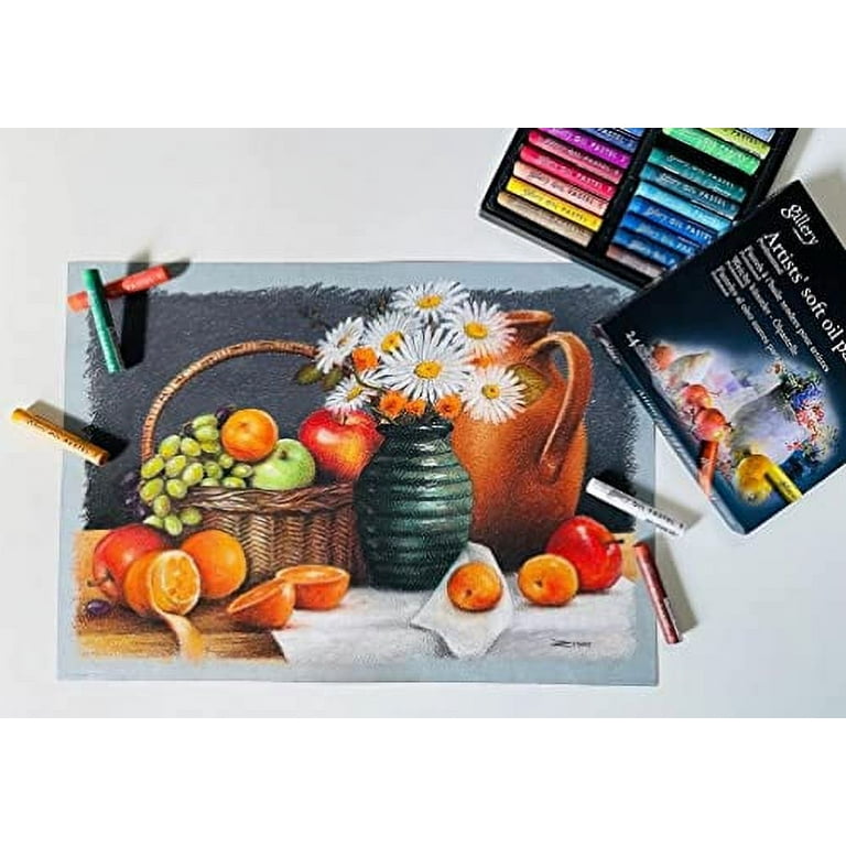 Mungyo gallery soft oil pastel review : r/Oilpastel