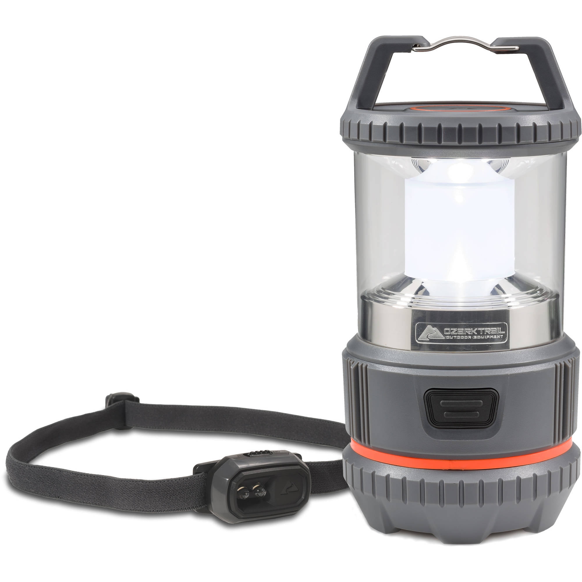 Click here to buy Ozark Trail 20-Lumen Mini Headlamp and 300-Lumen Lantern Combo Pack.