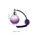 thumbnail image 3 of Botella de cristal de 100 ml Botella vacía recargable Botella de spray atomizador de perfume, 3 of 8
