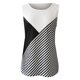 thumbnail image 4 of Blusas de chaleco sueltas con cuello redondo y empalme casual para mujer Pompotops lopia996161, 4 of 5