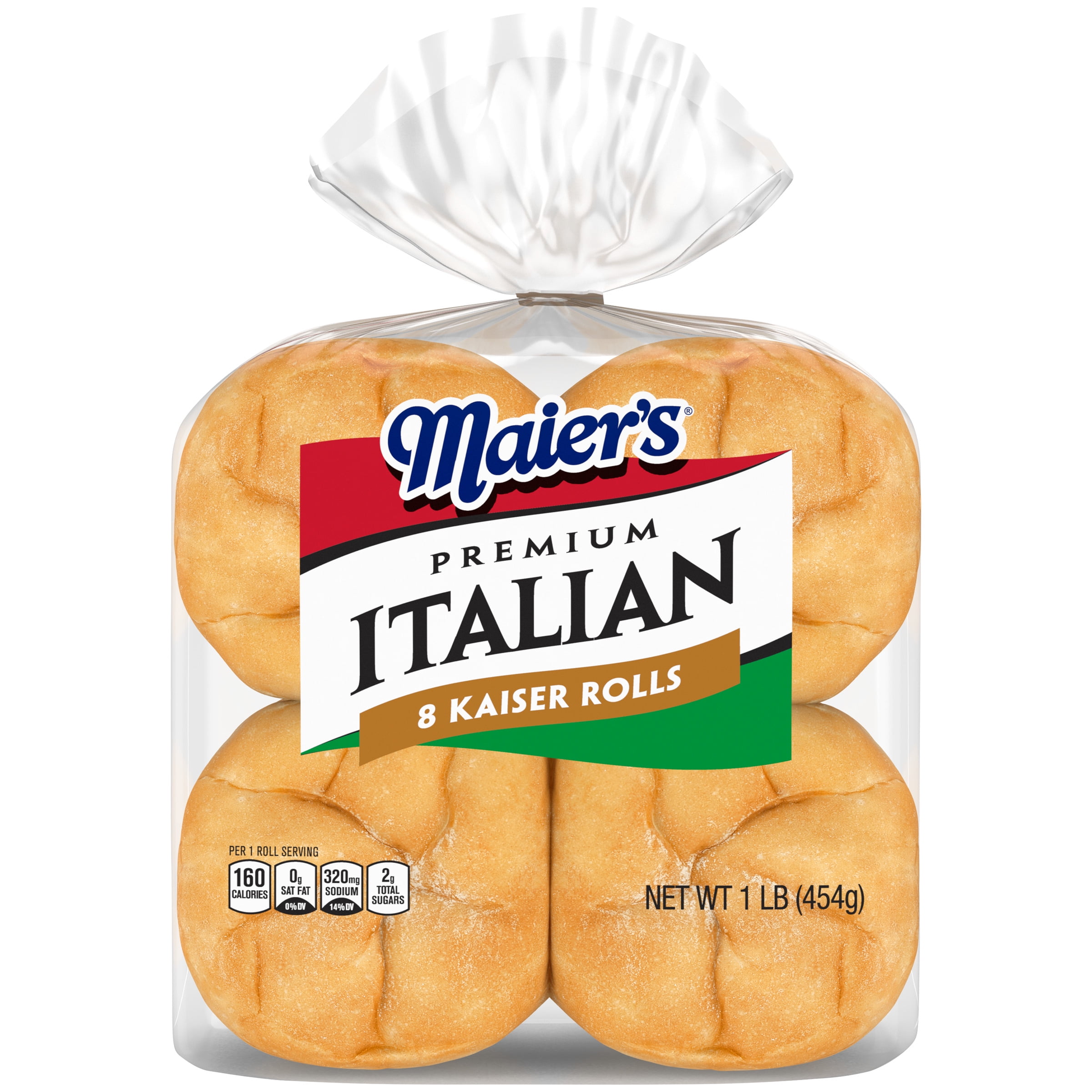 Maier's Premium Italian Kaiser Rolls, 8 count, 16 oz