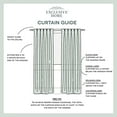 thumbnail image 2 of Exclusive Home Rideaux Panneau de Rideau Penny PP, Longueur 84 Pouces, Blanc Hiver, 2 of 7