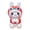 D, variant on C Stuffed Rabbit Plush Toy Chinese Year Lunar Animal Doll Spring Festival Decoration 7.9 Inch
