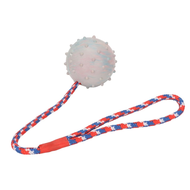 Juguete De Pelota De Ejercicio Para Mascotas, Pelota De Goma Para Masticar Perros, Cuerda De Nailon Antideslizante De Alta Dureza, Multifuncional, Respetuoso Con El Medio Ambiente