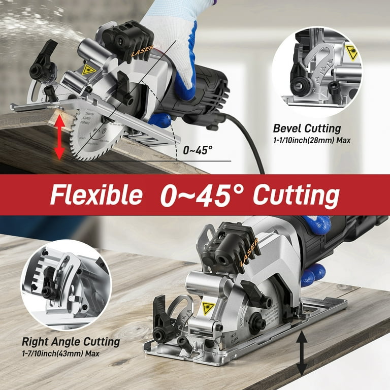 Circular saw deals angle cut guide