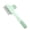 Green, variant on BOKYAN Stainless‑Steel Pet Slicker Brush – One‑Click Hair Removal, Needle Comb for Cats & Dogs, Green
