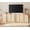 Beige, variant on WAMPAT Modern TV Stand for TVs Up to 100", 3-in-1 Entertainment Center TV Console with 6 Doors and Adjustable Shelf, Wooden Media Console Cabinet for Living Room, Bedroom, Oak