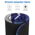 thumbnail image 4 of 31.5 x 11.8 Inch Gaming Mouse Pad XL in Vibrant Japanese Blue Wave Design: Non Slip Rubber Base with Stitched Edges, 4 of 7