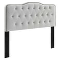 thumbnail image 2 of Modway Sophia Tufted Performance Velvet King/California King Headboard in Light Gray, 2 of 10