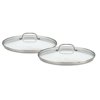 Cuisinart 2-Piece Glass Lid Set (fits 9" & 11" Skillets)