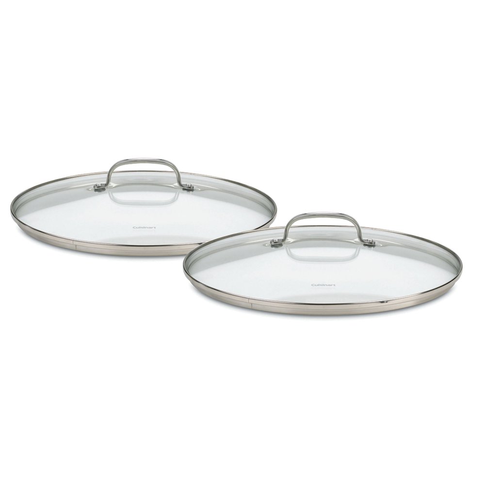 Cuisinart 2Piece Glass Lid Set (fits 9" & 11" Skillets)