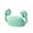 Green, variant on Cute Crab Cable Organizer Clip Line Processor Adhesive Wire Tidy Holder for Data Headphone Mouse Power Cables