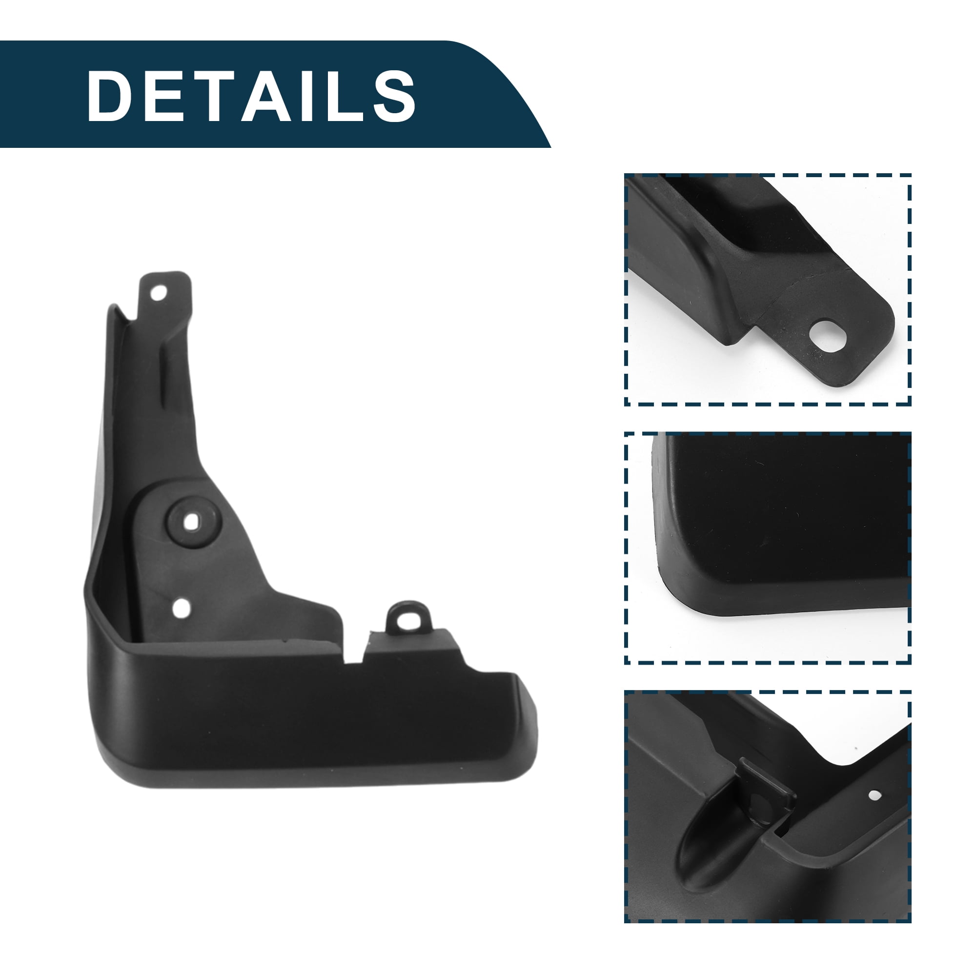 Unique Bargains Mud Flaps Splash Guards for Toyota Corolla sports edition 2019-2023 Front & Rear Mud Guards W/Mount Accessories