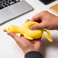 thumbnail image 4 of TOYOUME Duck Squeeze Stress Toy, Soft Anxiety Relief Fidget Squishy, Yellow, 4 of 4