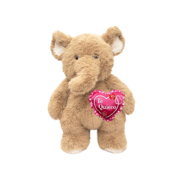 Peluche Regalo De San Valentin Elefante Con Corazon Te Amo