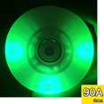 thumbnail image 3 of FYANER Light Up Inline Skate Wheels 4 Pack - Luminous Flash Inline Skates Replacement Wheel (Green, 80mm), 3 of 5