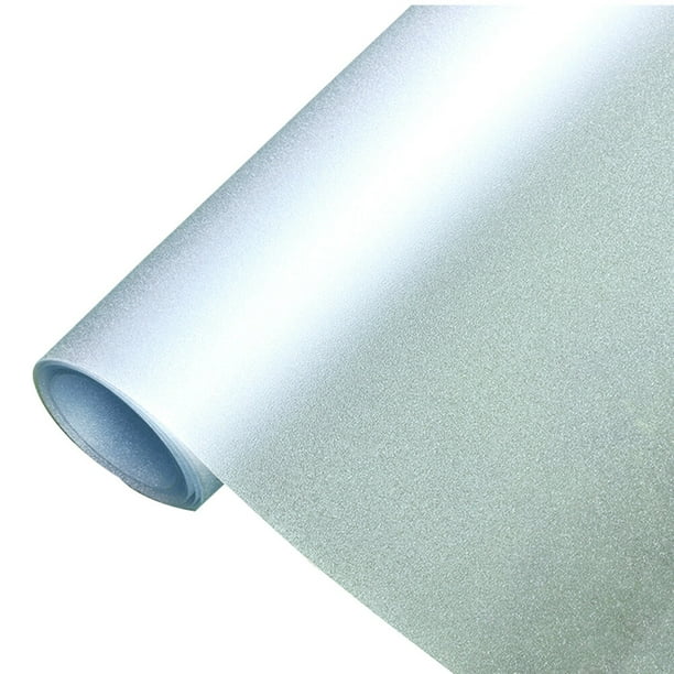 Rollo de pegatinas electrostáticas para vidrio, sin pegar, para ventana, con acabado mate, para baño y cocina.