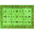 thumbnail image 1 of Ahgly Company Indoor Rectangle Oriental Green Traditional Area Rugs, 8' x 12', 1 of 1