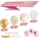 thumbnail image 2 of Paquete de 60 globos dorados + globos de confeti dorados con cinta | Globos Oro | Globo de oro | Globos de látex dorados | Globos dorados | Globos blancos y dorados de 12 pulgadas | Globos, 2 of 6