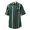 Evergreen/Navy, variant on Monterey Club Men's Combed Cotton Vertical Stripe Jersey Sport Golf Polo Shirt #3074