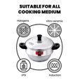 thumbnail image 3 of Compact 12 Stainless Steel Idly Maker With Encapsulated Sandwich Bottom - 3 Idly Plates+ 2 Steamer Plates For Momos + 1 Mini Idly Plate For Idly & Dhokla - Silver, 3.5 Liters | Compact 12 Ultra, 3 of 5