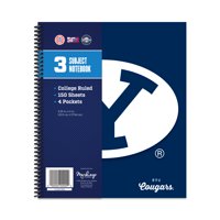BYU COUGARS CLASSIC 3-SUBJECT NOTEBOOK
