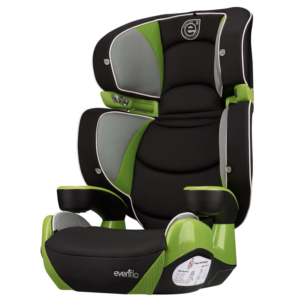 Evenflo Rightfit BeltPositioning Booster Car Seat, Griffin