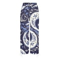 thumbnail image 3 of TRUBKH joggers for women linen pants women sweatpants women Women's Spring And Autumn Casual Trendy Loose Autumn Fragrance Long Pants summer clothes summer pants for women 2025 Blue L, 3 of 5
