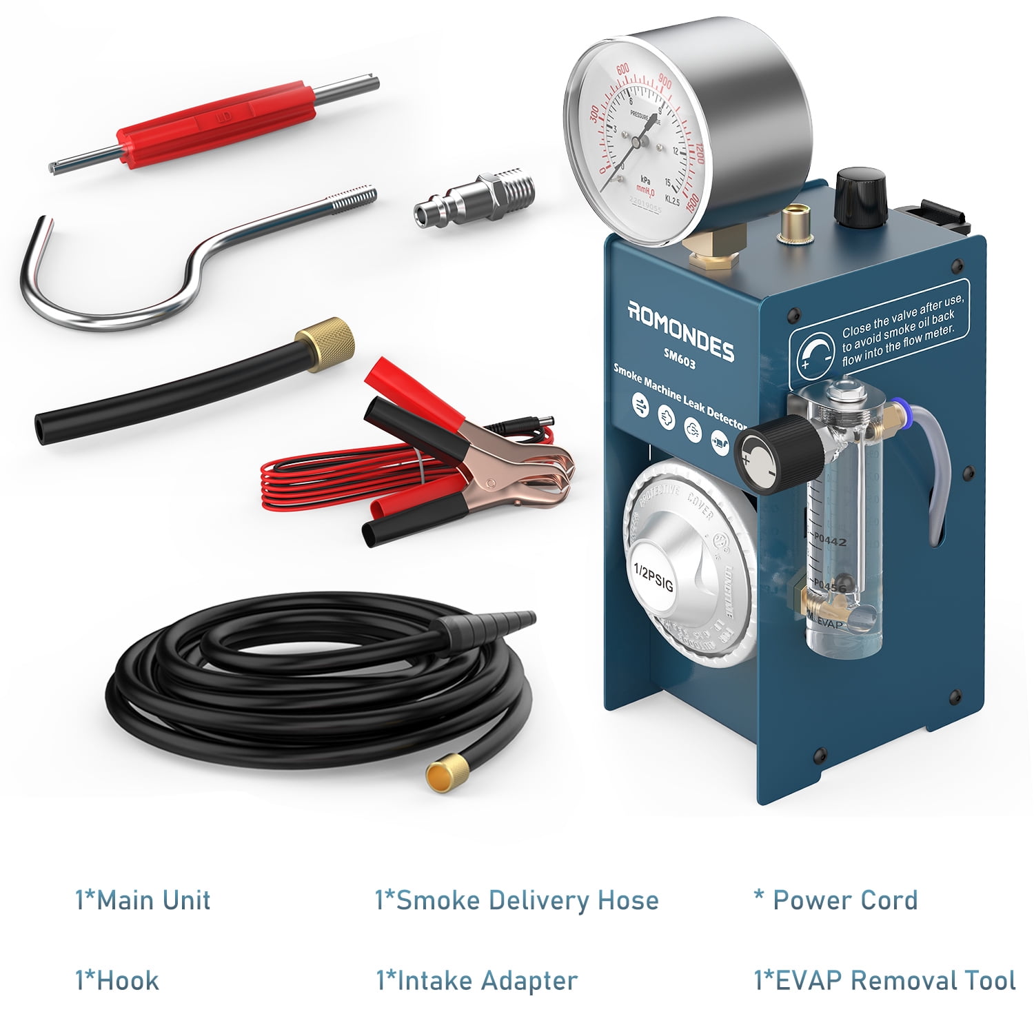 Buy Car Smoke Machine Leak Locator Leakage Detector EVAP Vacuum Smoke