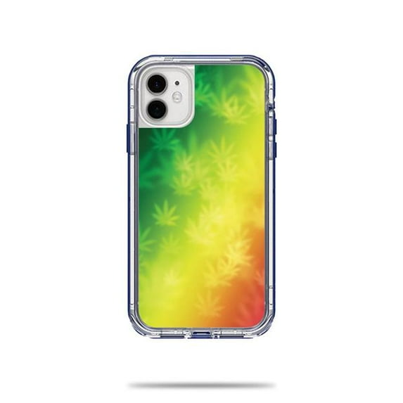 MightySkins LIFNIPH11-Rasta Rainbow Skin Decal Wrap for LifeProof Next Case iPhone 11 Sticker - Rasta Rainbow