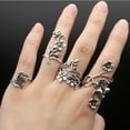 thumbnail image 3 of Miangastore Bagues en Alliage 4 Pcs 1.65x0.71x0.20 Po, 3 of 9